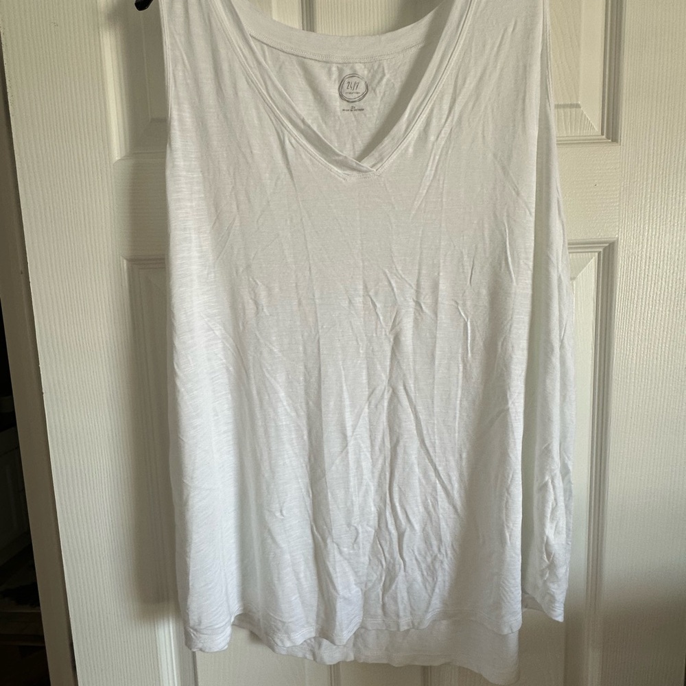 Maurices White V-Neck Top